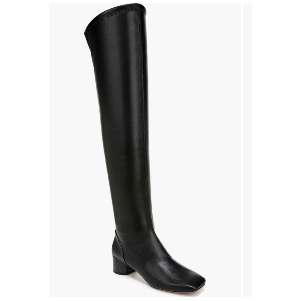 Franco Sarto Black Over the Knee Boot NWT